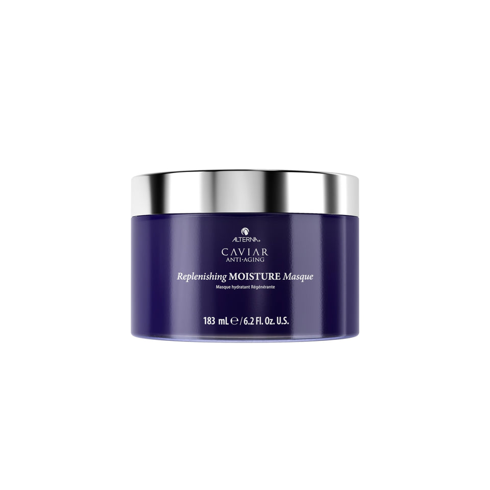 Alterna Caviar masque front packaging showing 6.2 oz jar and benefits