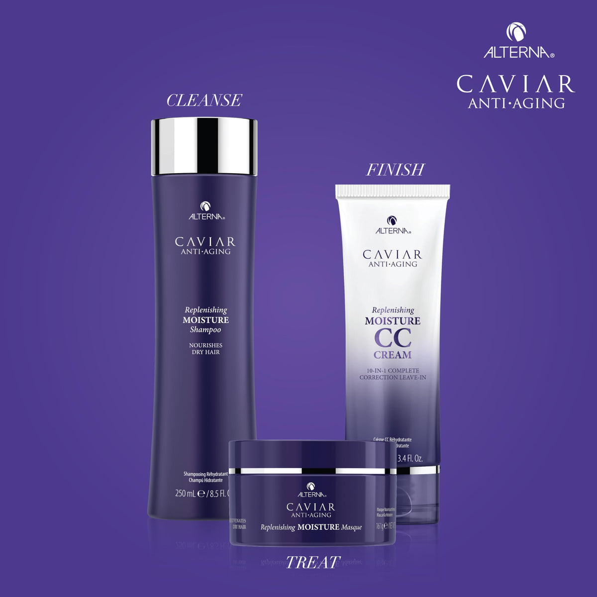 Alterna masque on bath shelf styled lifestyle scene conveying luxurious treatment