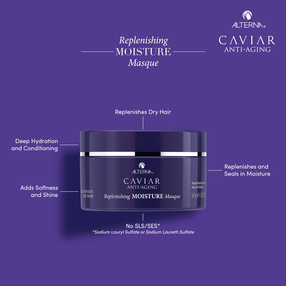 Alterna open jar texture of rich cream masque highlighting concentrated moisture