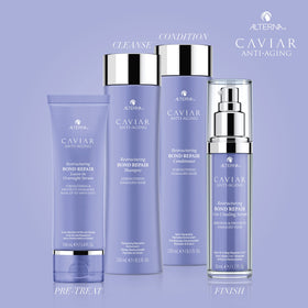 Alterna shampoo texture on palm illustrating creamy, gentle lather