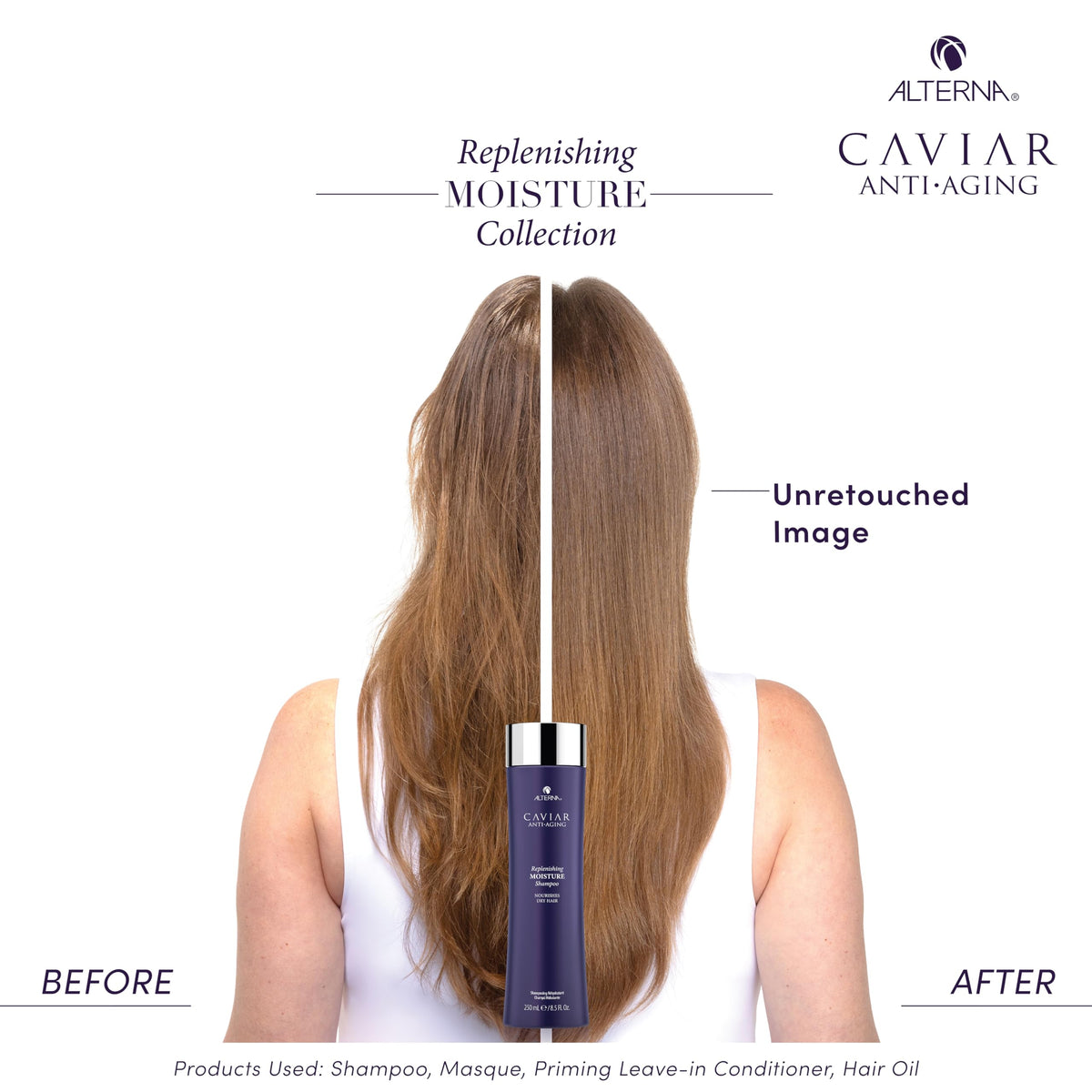 Alterna bottle next to ruler showing 8.5 fl oz scale and travel planning benefit