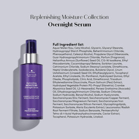 Alterna bottle held in hand to show 3.4oz scale and travel-friendly size