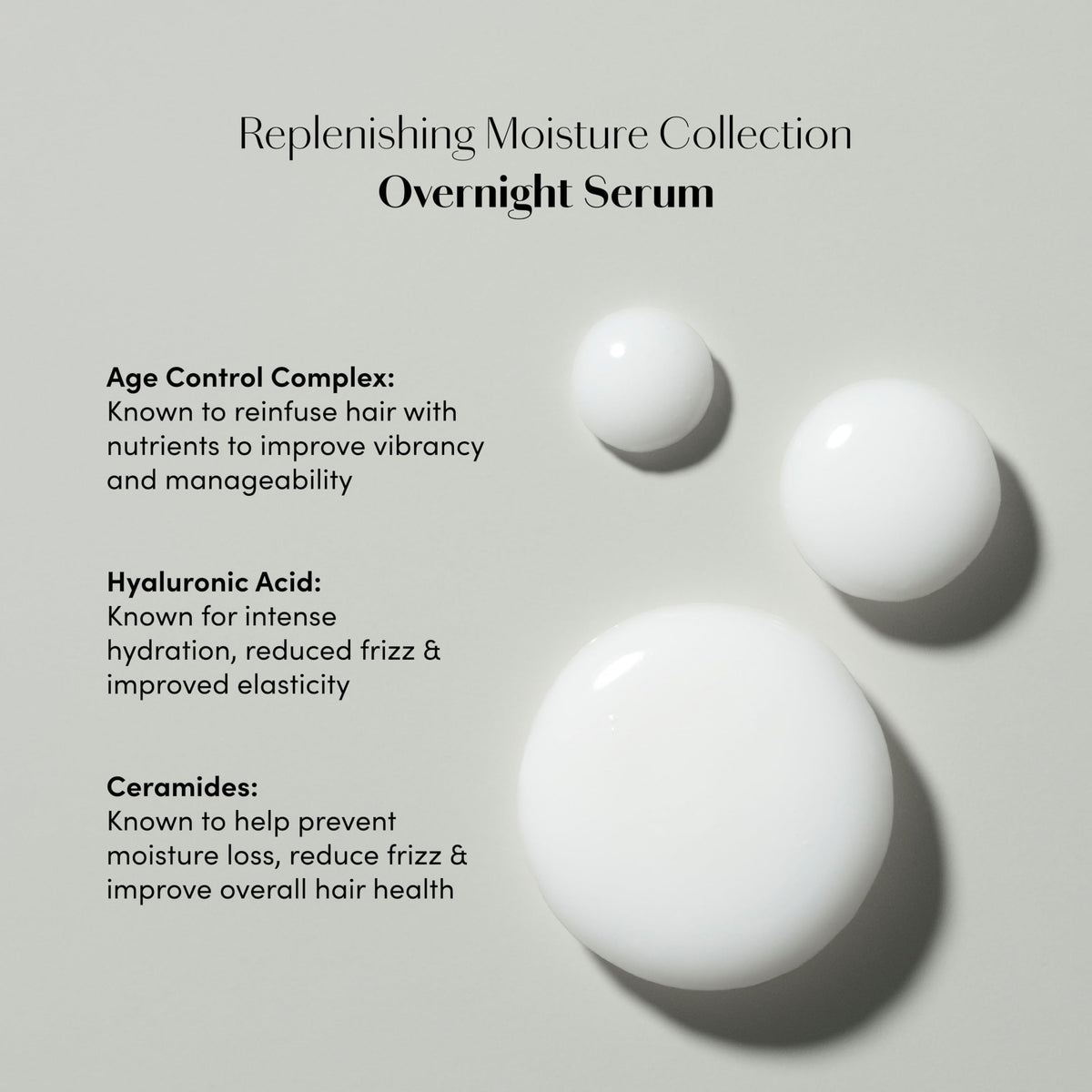 Alterna serum texture on hand showing lightweight, non-greasy hydration