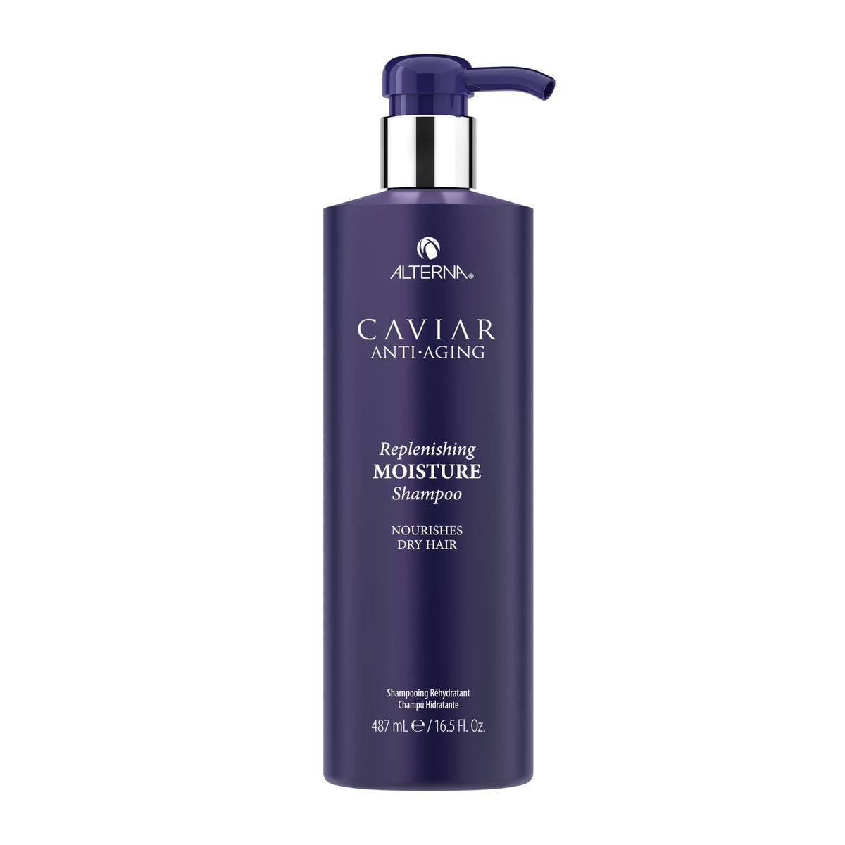 Alterna bottle front packaging showing luxury design and clear benefits