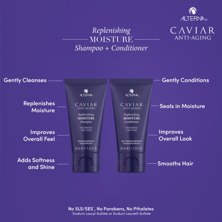 Alterna shampoo pump close-up highlighting gentle formula and sulfate-free benefit