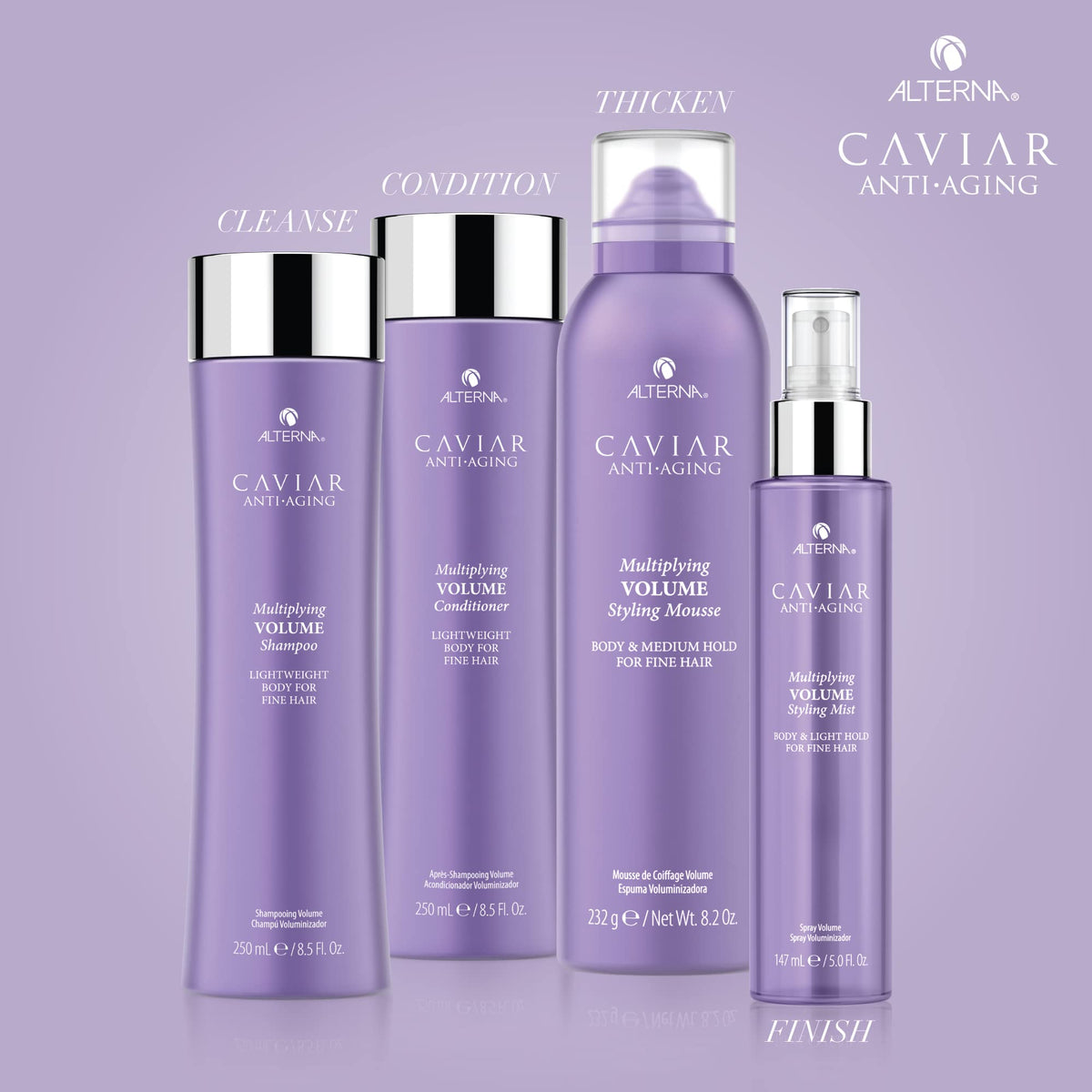 Alterna CAVIAR creamy lather close-up illustrating gentle cleansing