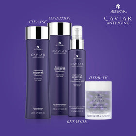 Alterna Caviar milky texture on hand showing lightweight hydration