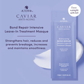 Alterna trial kit in a bathroom setting suggesting travel convenience and everyday luxury