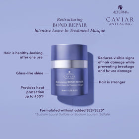 Alterna close-up of masque texture highlighting creamy reparative formula