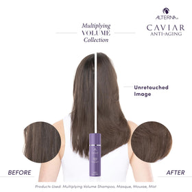 Alterna label close-up highlighting Marine Plumping Technology benefit