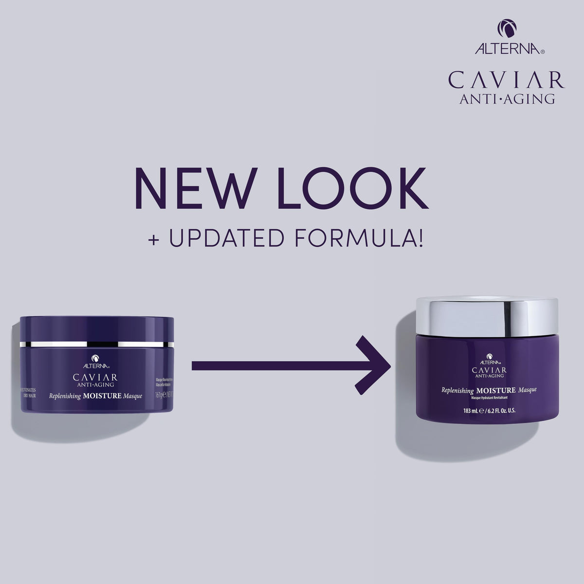 Alterna Caviar masque being applied to damp hair for smoother styling