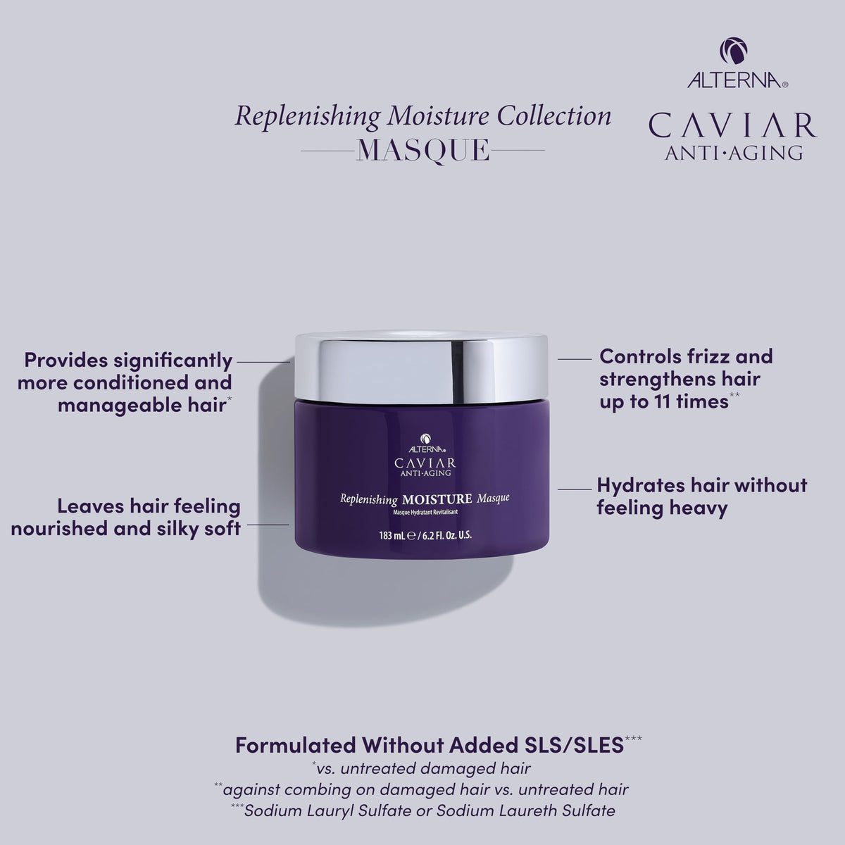 Alterna Caviar masque creamy texture close-up highlighting rich hydration