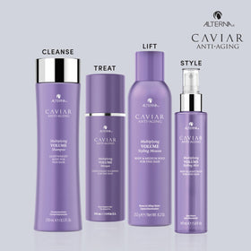 Alterna open jar with masque on fingers demonstrating easy application