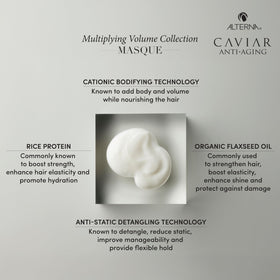 Alterna masque rinsing in shower with visible fullness benefit