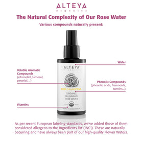 Alteya Organics hair mist in use refreshing curls and scalp between washes benefit