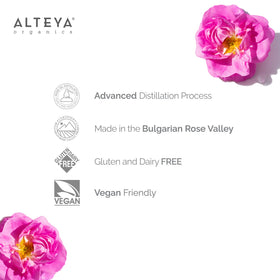 Alteya Organics traceability documents and lab notes showing provenance