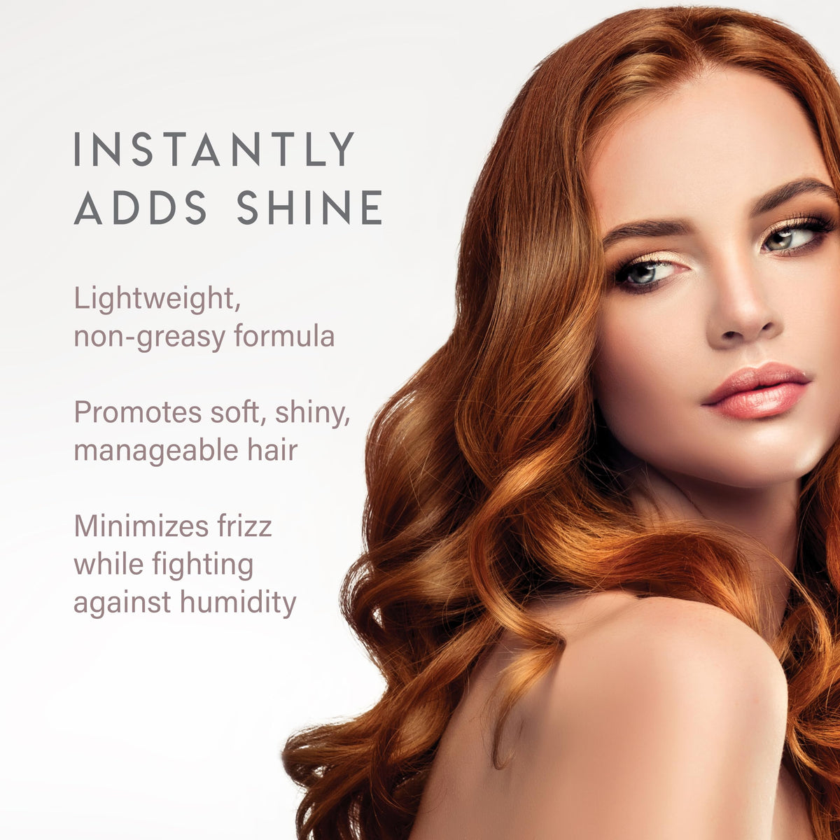 ALURAM applying serum to damp hair demonstrating reduced drying time