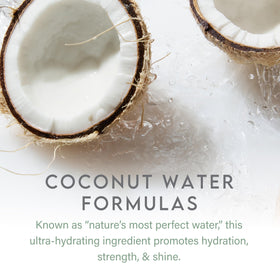 ALURAM being applied to wet curly hair to show hydration and slip benefits