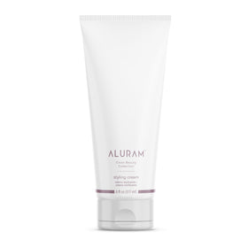 ALURAM jar front view showing label and sleek packaging benefit clarity