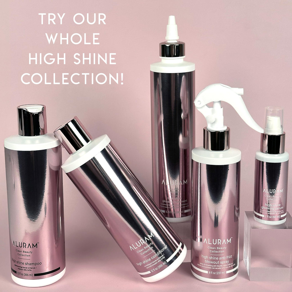 ALURAM label close-up highlighting vegan and clean-beauty claims