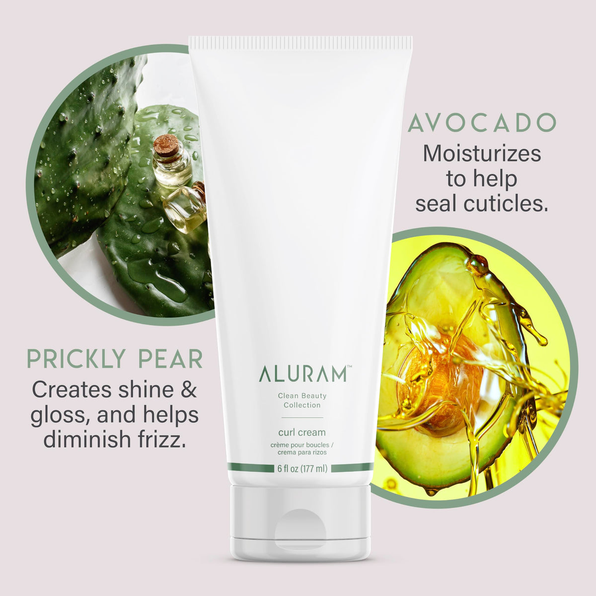 ALURAM cream on hand demonstrating easy spread and light weight
