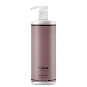 ALURAM front bottle showing coconut water formula and size benefit