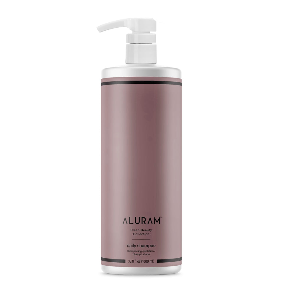 ALURAM front bottle showing coconut water formula and size benefit