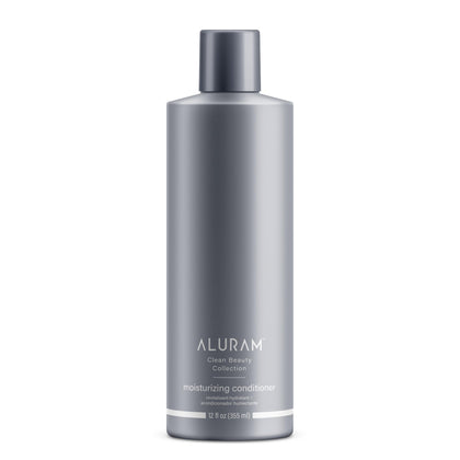 ALURAM front label bottle showing product name and size benefits