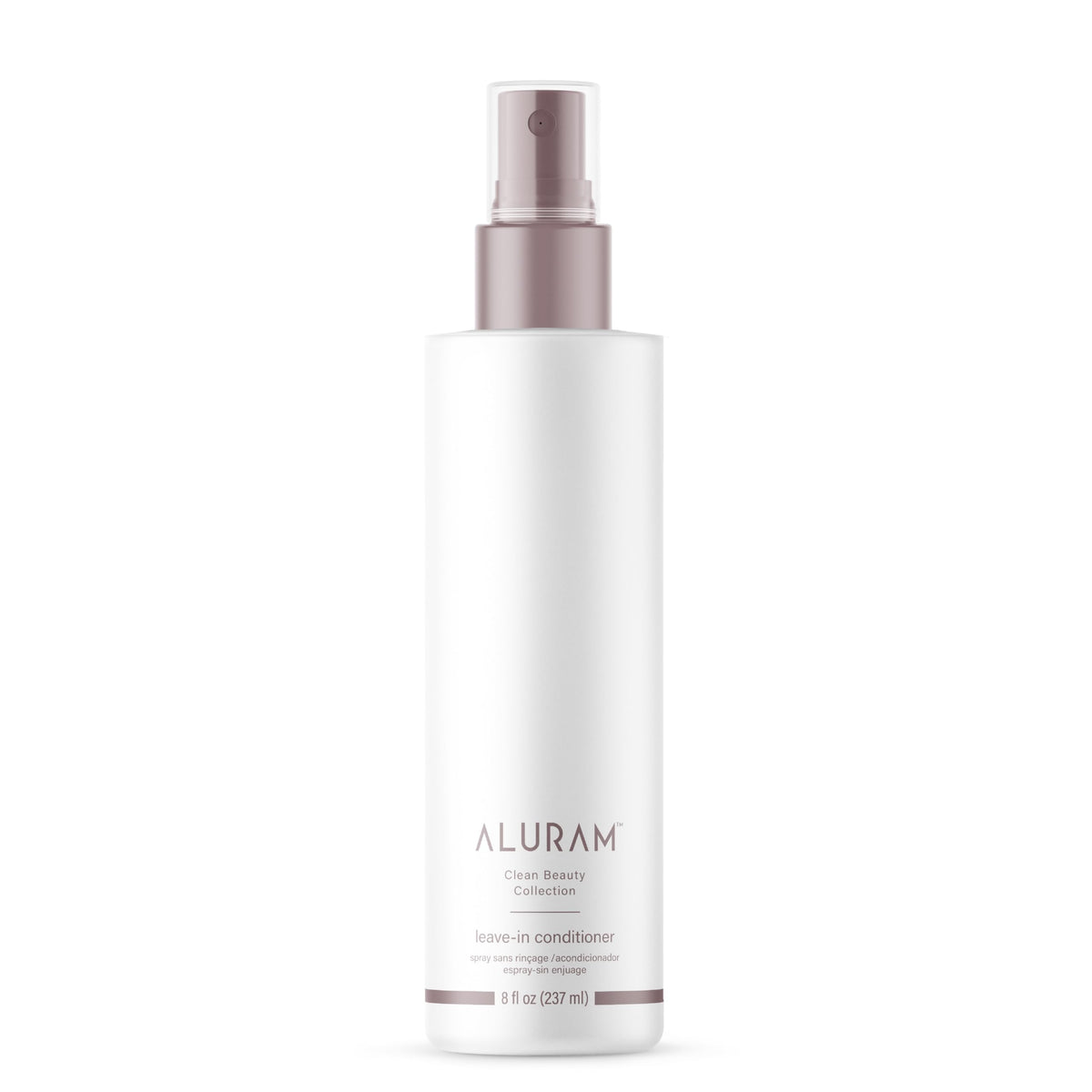 ALURAM front packaging showing coconut water leave-in for instant hydration
