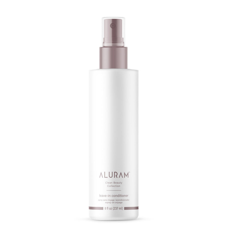 ALURAM front packaging showing coconut water leave-in for instant hydration