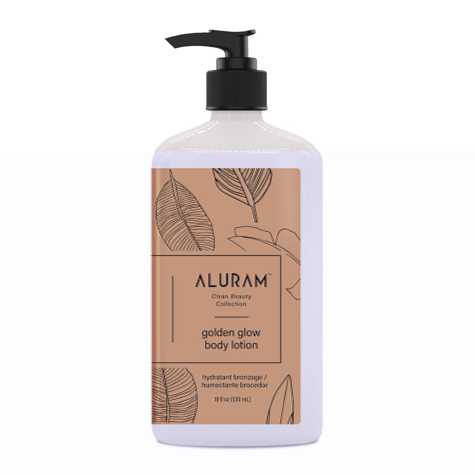 Aluram front packaging showing bottle and label for clear identity and benefit