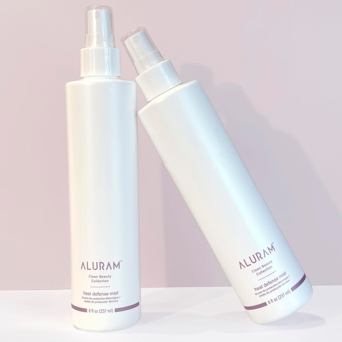 ALURAM mist spraying from nozzle demonstrating even application and protection