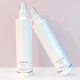 ALURAM mist spraying from nozzle demonstrating even application and protection