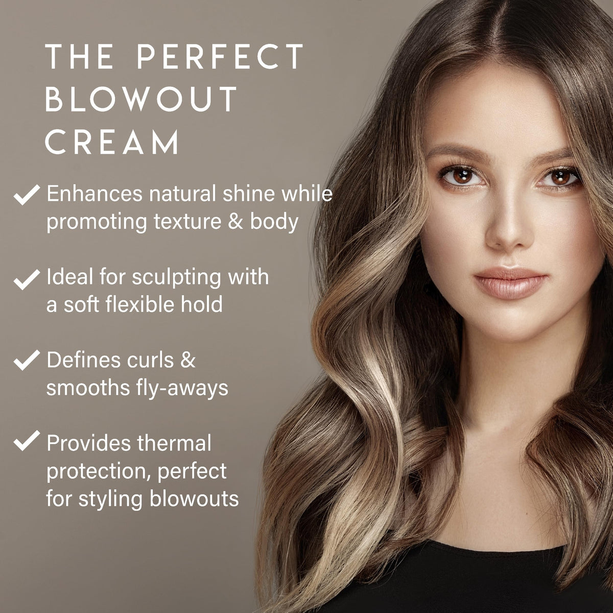 ALURAM open jar showing cream consistency for effortless shaping benefit