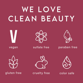 ALURAM label ingredients list close-up showing botanical extracts and clean formula