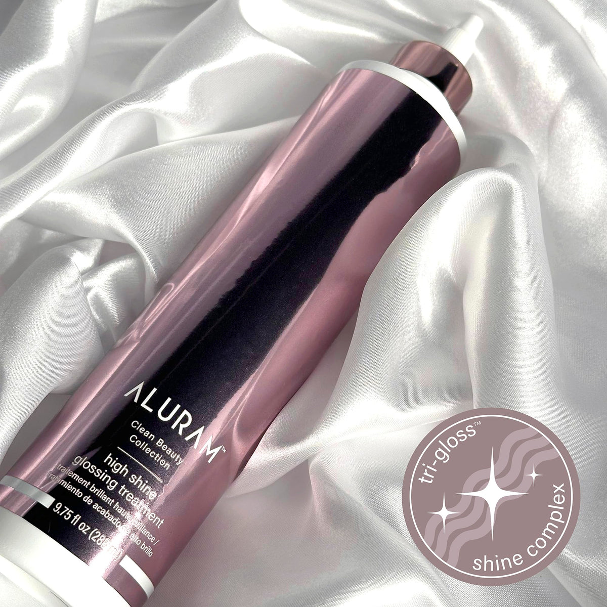 ALURAM dispensed texture close-up illustrating smooth application benefit