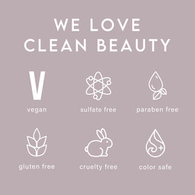 ALURAM bottle on bathroom shelf conveying daily use and clean-beauty lifestyle