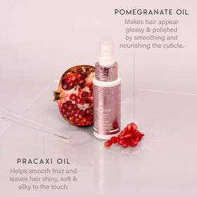 ALURAM texture of serum on hand highlighting lightweight, non-greasy finish