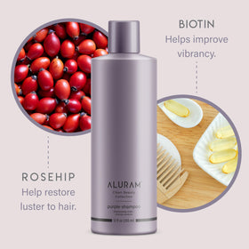 ALURAM size and scale next to hand illustrating 12 fl oz portability and value
