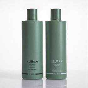 ALURAM texture cream swirl showing smooth formula for effortless detangling