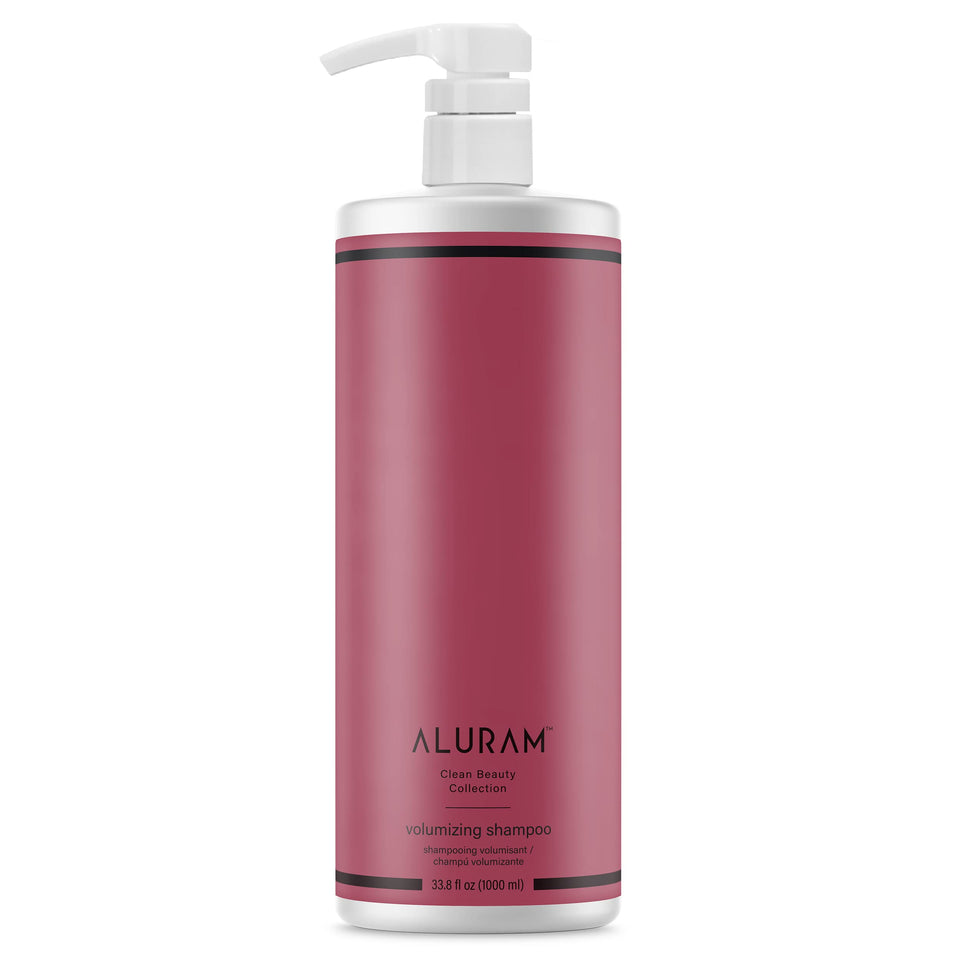 ALURAM front bottle showing label and full-size packaging benefit: clear product identity