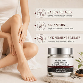 ALVORIA used under makeup in morning routine highlighting non-greasy finish benefit