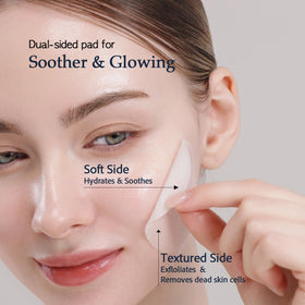 AlwayNu Re.SPN pad used in bathroom routine for quick pore care