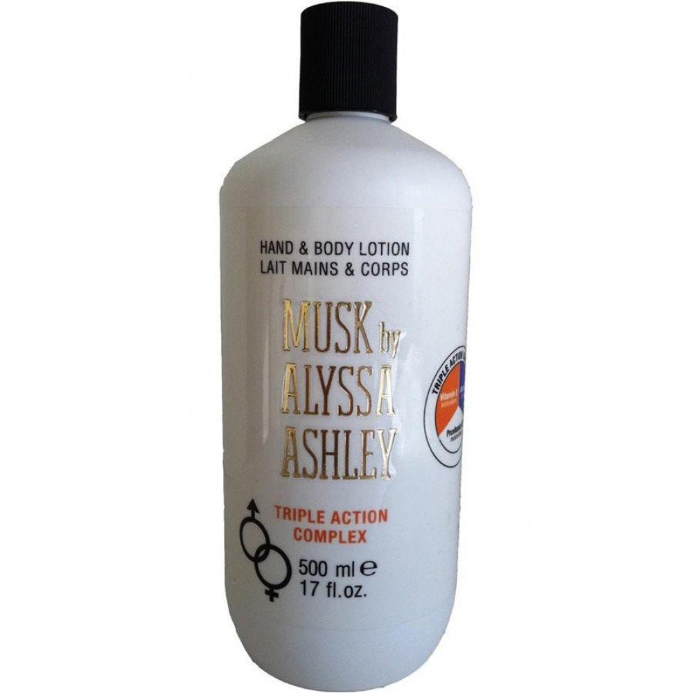 Alyssa Ashley bottle size comparison illustrating 16.9 oz value for longer-lasting supply