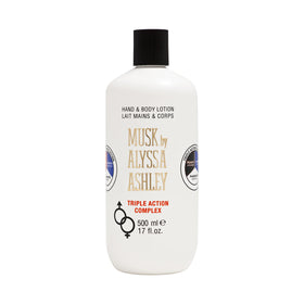 Alyssa Ashley front packaging showing 16.9 oz volume and elegant design benefits scent clarity