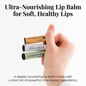 Amallow open stick close-up showing smooth balm texture for quick absorption