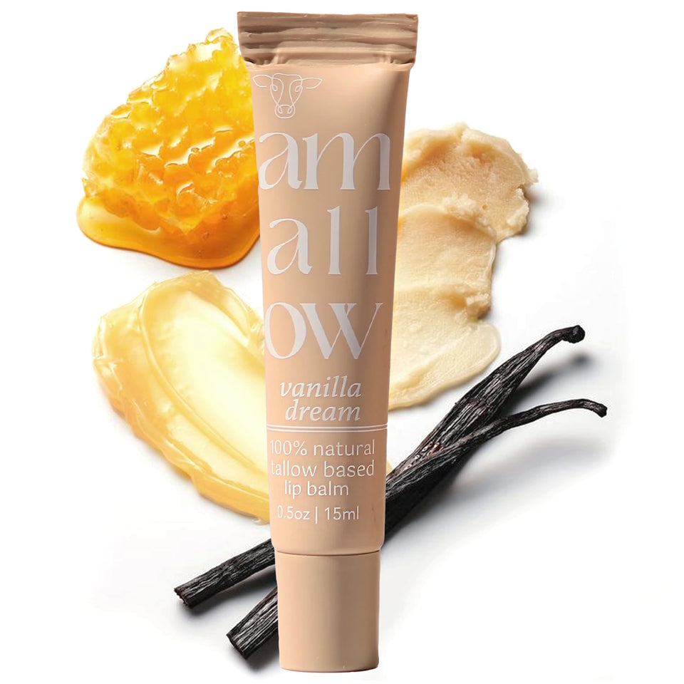 Amallow vanilla dream front tube showing packaging and brand for easy identification