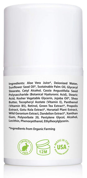 Amara Beauty jar on bathroom shelf in lifestyle setting showing nightly routine benefit elevates skincare