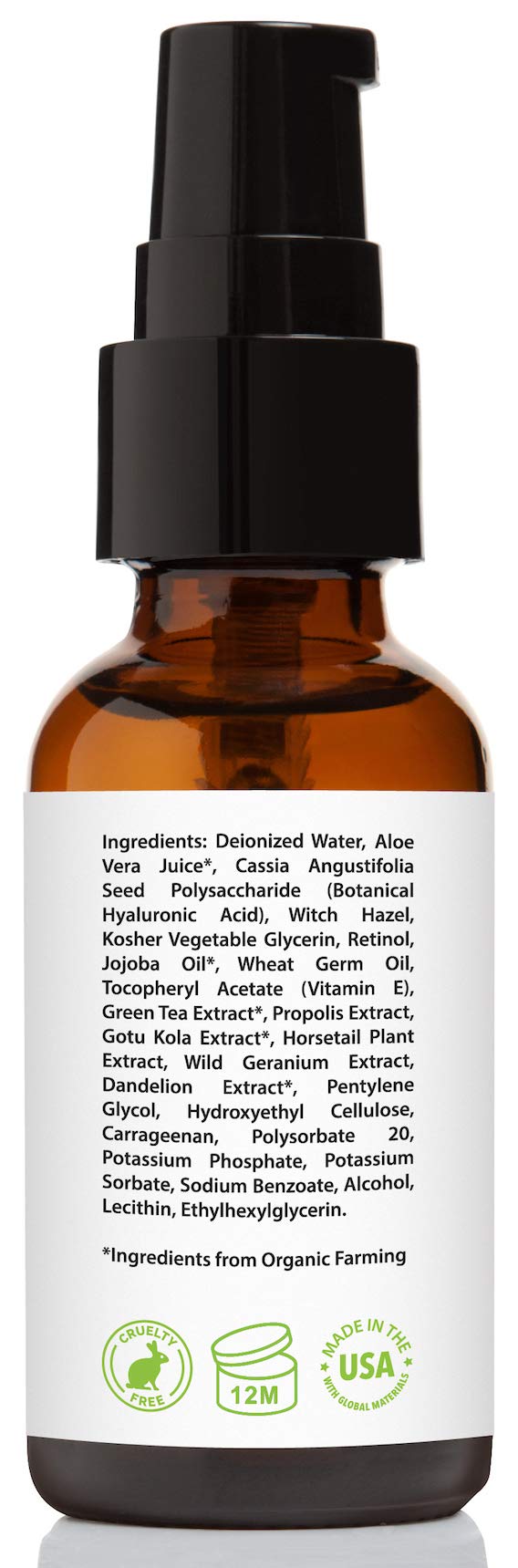 Amara Beauty serum staged on vanity suggesting a calming skincare routine