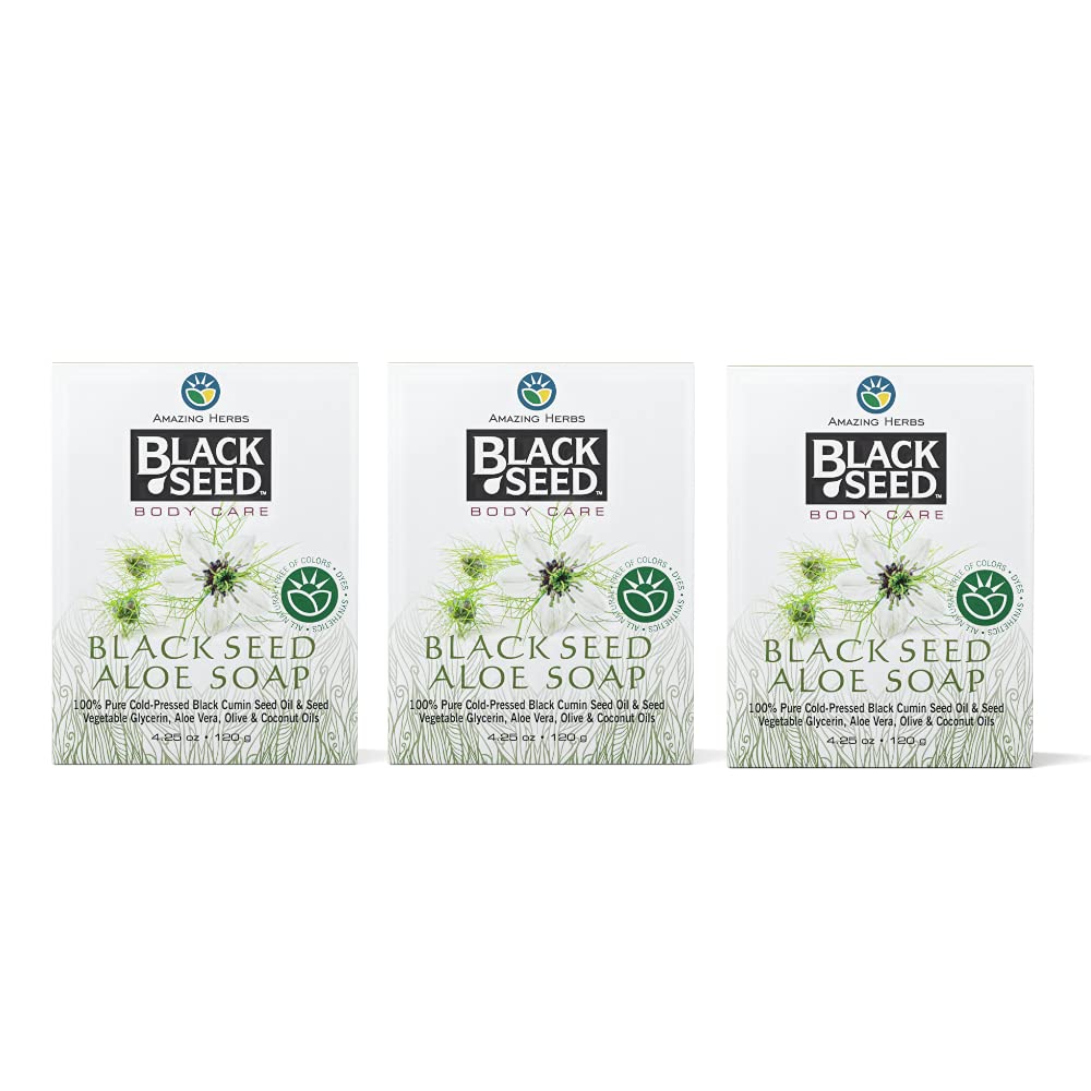 Amazing Herbs front packaging showing triple pack and labeling benefits